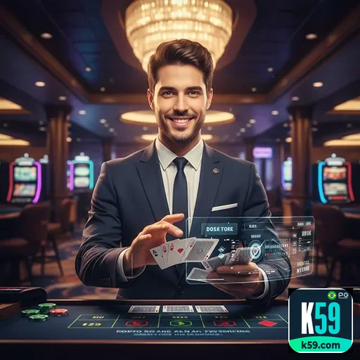 Tela VIP com regras e cashback no k59.com